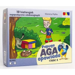 Papuga aga opowiada. część 5 - głoski k, g