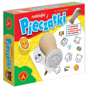 Naklejki i pieczątki ze zwierzątkami