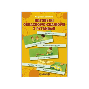 Historyjki obrazkowo-zdaniowe z pytaniami
