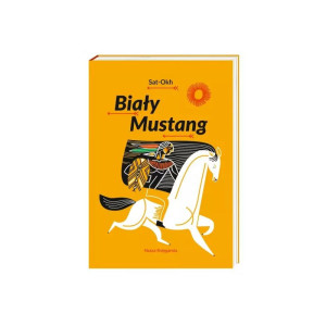 Biały mustang