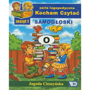 Kocham czytać - zeszyt 1. samogłoski