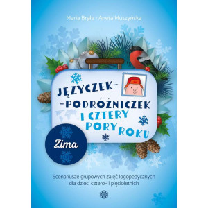 Języczek-podróżniczek i cztery pory roku. zima