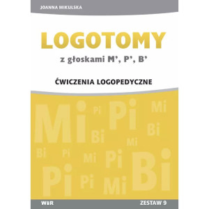 Logotomy z głoskami m, p, b. ćwiczenia logopedyczne