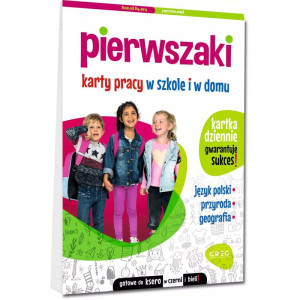 Pierwszaki. karty pracy w szkole i w domu