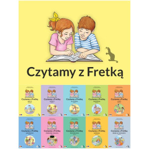 Czytamy z fretką. pakiet 10 książeczek