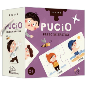 Pucio. puzzle. przeciwieństwa