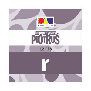 Karty logopedyczny piotruś - cz. 15. głoska r