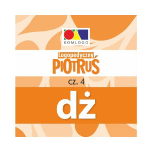 Karty logopedyczny piotruś - cz. 4. głoska dż