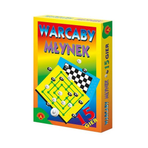 Warcaby. młynek. 15 gier