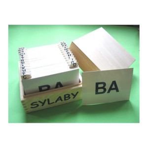 Sylaby - karty logopedyczne