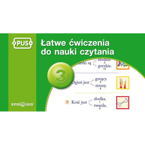 Pus. łatwe ćwiczenia do nauki czytania 3