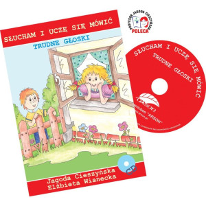 Słucham i uczę się mówić. trudne głoski (książka + cd)