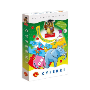 Cyferki. układanka edukacyjna