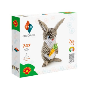Origami 3d. królik