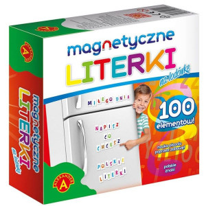 Magnetyczne literki na lodówkę