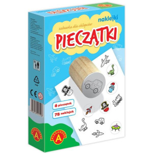 Małe naklejki i pieczątki dla chłopców