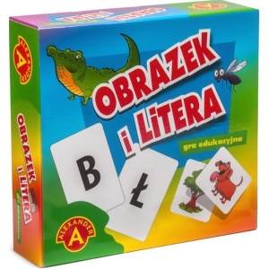 Obrazek i litera. gra edukacyjna