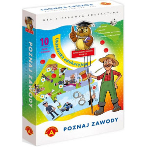 Poznaj zawody. układanka edukacyjna