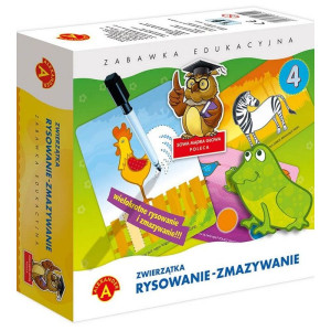 Rysowanie - zmazywanie 4 (zwierzątka)