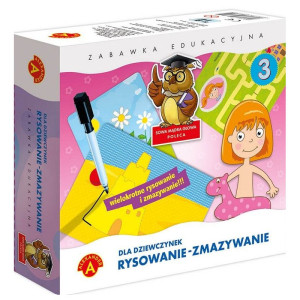 Rysowanie - zmazywanie 3 (dla dziewczynek)