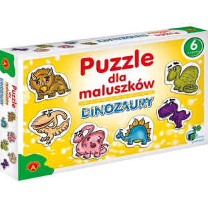 Puzzle dla maluszków - dinozaury