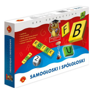 Samogłoski i spółgłoski. gra edukacyjna