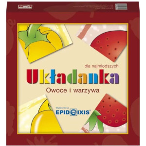 Układanka dla najmłodszych. owoce i warzywa