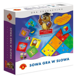 Sowa gra w słowa. gra logopedyczna