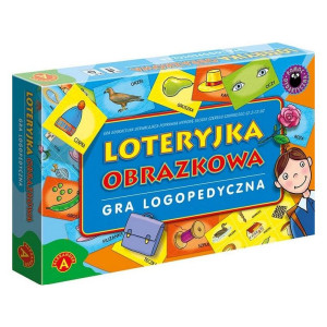 Loteryjka obrazkowa. gra logopedyczna