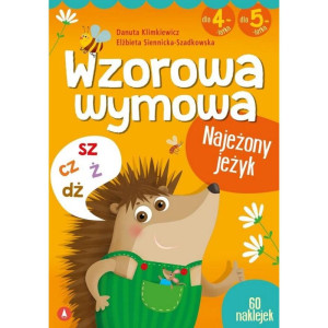 Wzorowa wymowa dla 4- i 5-latków. najeżony jeżyk