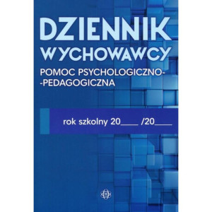 Dziennik wychowawcy. pomoc psychologiczno-pedagogiczna