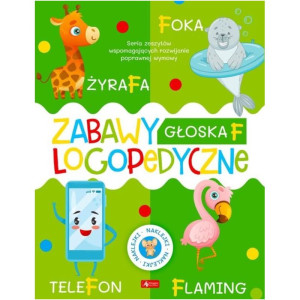 Zabawy logopedyczne. zeszyt 1. głoska f