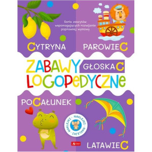 Zabawy logopedyczne. zeszyt 4. głoska c