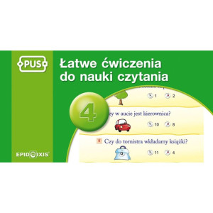 Pus. łatwe ćwiczenia do nauki czytania 4