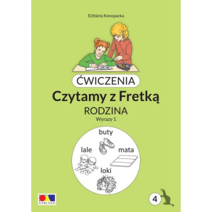 Czytamy z fretką. ćwiczenia. część 4