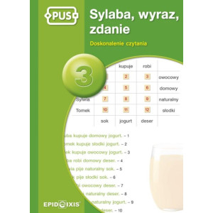 Pus. sylaba, wyraz, zdanie 3
