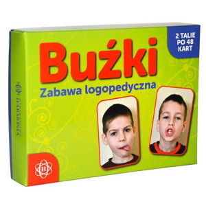 Buźki. zabawa logopedyczna