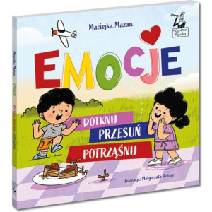 Kapitan nauka. emocje. dotknij, przesuń, potrząśnij