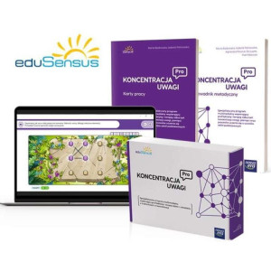 Edusensus koncentracja uwagi pro klasy 1-8 (pendrive)