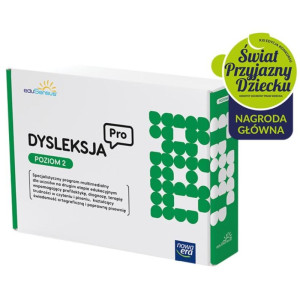 Edusensus dysleksja pro. poziom 2. klasy 4-8 (pendrive)