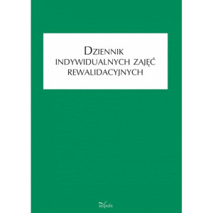 Dziennik indywidualnych zajęć rewalidacyjnych