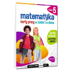 Matematyka. karty pracy w szkole i w domu. klasa 5