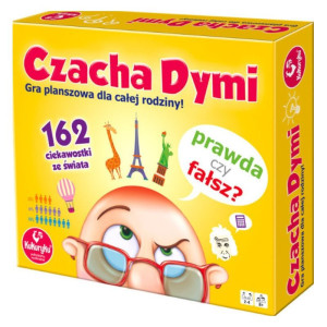 Czacha dymi. prawda czy fałsz? 162 ciekawostki ze świata - gra planszowa