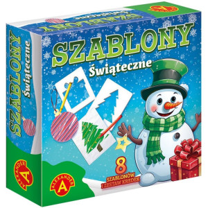 Szablony świąteczne - bałwanek