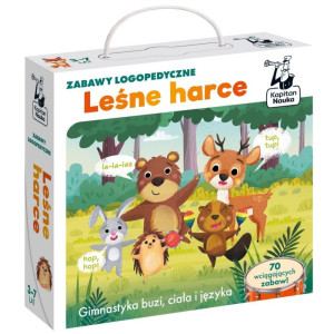 Leśne harce. zabawy logopedyczne