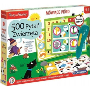 Mówiące pióro. 500 pytań. zwierzęta