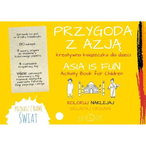 Przygoda z azją. kreatywna książeczka dla dzieci