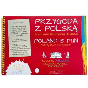 Przygoda z polską. kreatywna książeczka dla dzieci
