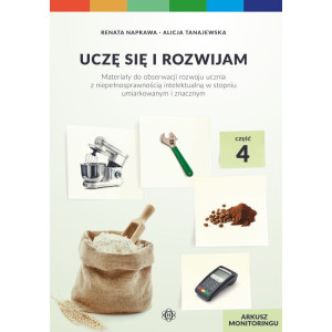 Uczę się i rozwijam. arkusz monitoringu. część 4