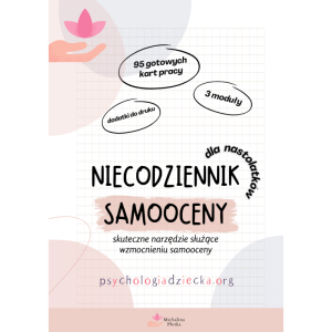 Niecodziennik samooceny dla nastolatków (95 kart pracy)
